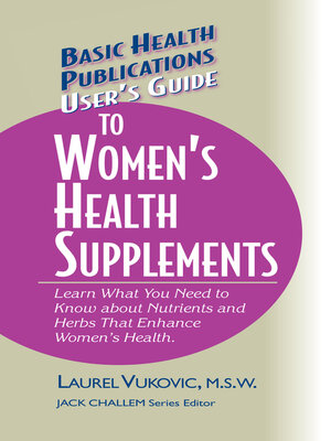 cover image of User's Guide to Women's Health Supplements